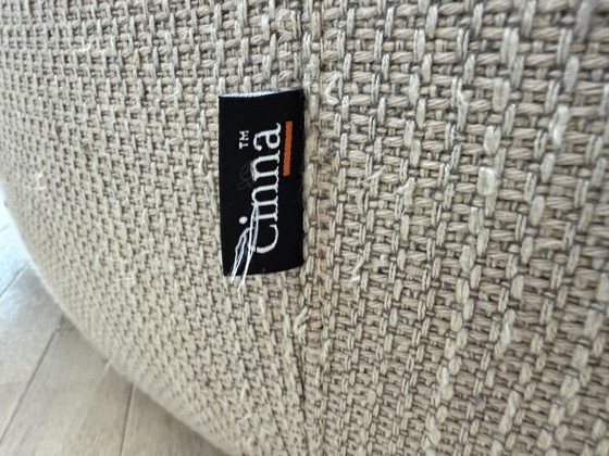 Image 1 of Cinna driezits poef van alcantara