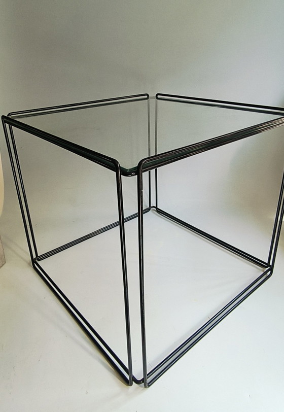 Image 1 of Set Of 2 Black Max Sauze Isocele Cube Side Table