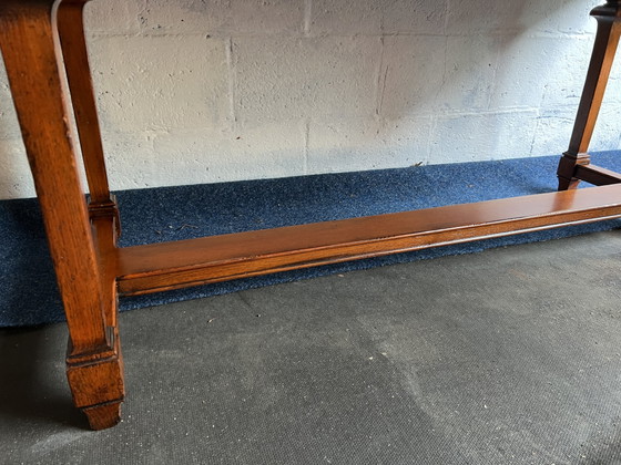 Cherry wood Art Nouveau RAC Royal antique dining table (photo 7 of 12)