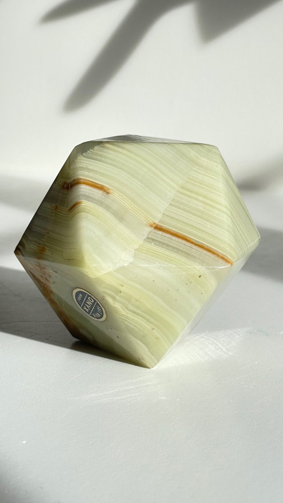 Image 1 of Vintage Onyx Paperweight