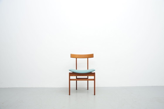 Image 1 of Model 193 teak dining chair by Inger Klingenberg for France & Son (1950s)