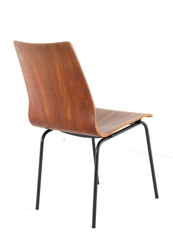 Image 1 of Friso Kramer for Auping Euroika pylwood chair vintage | 2 pieces available