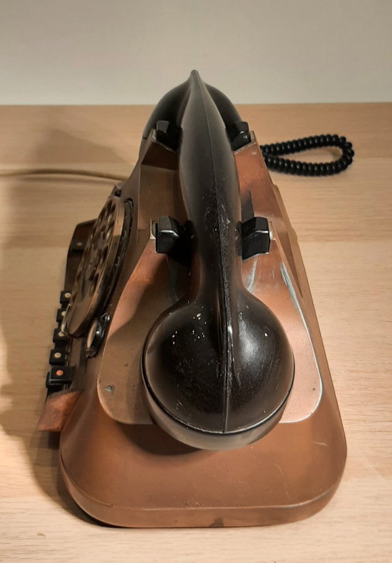 Image 1 of Ericsson draaischijf telefoon jaren '40