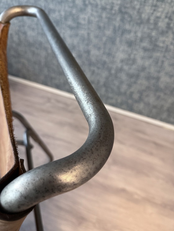 Image 1 of Vroege Bauhaus fauteuil met hoge rugleuning Veha, Den Haag, jaren 30