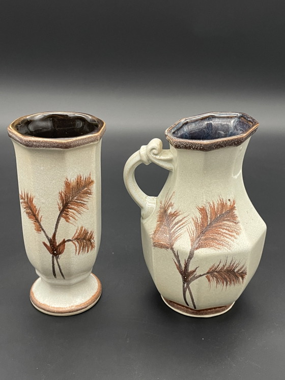 Bay Keramik Vaas 690-17, West-Duitsland, jaren 60/70 – Decoratieve objecten, Ceramic (photo 6 of 6)