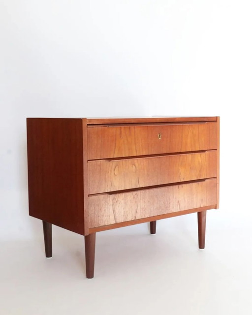 Vintage Danish Drawer Cabinet Teak