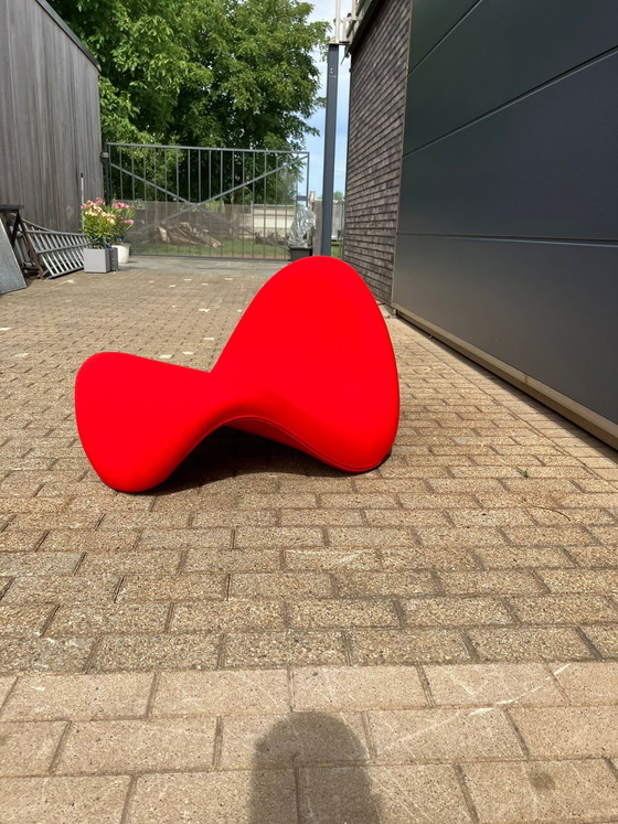 Image 1 of Artifort Tongue F577 rode Kvadrat Pierre Paulin NIEUWstaat!!