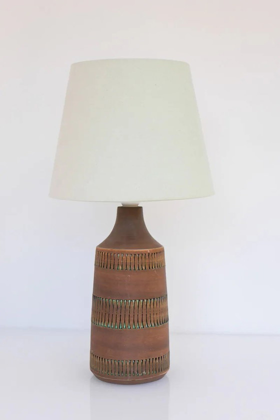 Image 1 of Mid-century modern Scandinavian pottery table lamp by Anagrius, 1970s