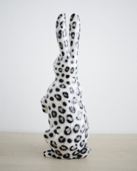 Hand-Painted Ceramic Rabbit - 50 cm – Decorative Objects (photo 4 of 6)