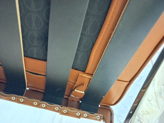 Image 1 of Sillones KNOLL Studio Barcelona (NUEVA Serie 2026) en piel natural (color coñac)