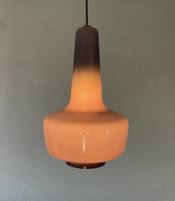 Image 1 of Vintage Fog & Mørup Kreta Pendelleuchte '70s