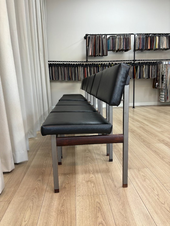 Image 1 of 6x PALI Dining chairs - Louis van Teeffelen for Wébé - 1960s