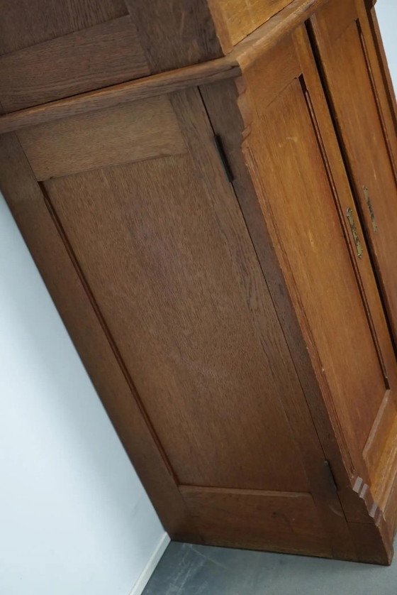 Image 1 of Nederlandse Eiken Apothekers-/Archiefkast, jaren 1930