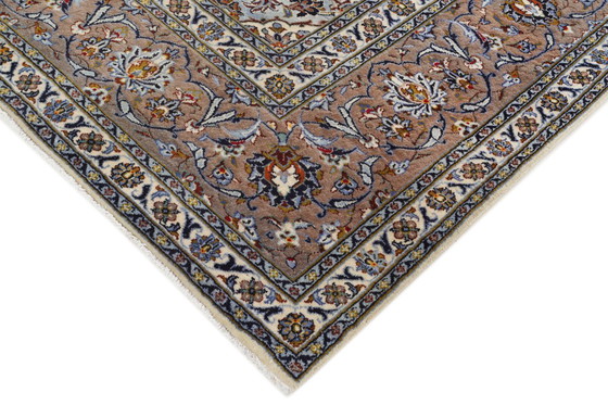 Image 1 of Tappeto persiano Kashan firmato 4,05 x 2,88 Tappeto orientale pregiato n. 24642