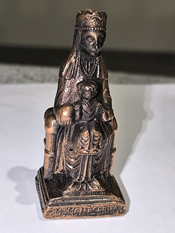 Vierge Noire de Montserrat, Sculptures, Métal (photo 8 sur 10)
