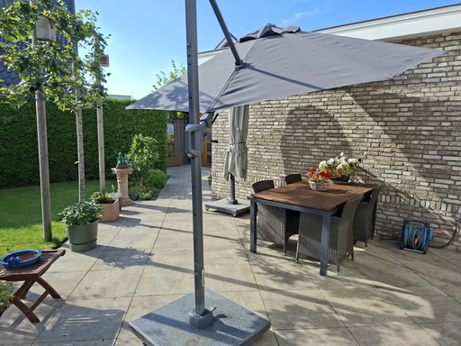 Parasol Déporté avec Pied