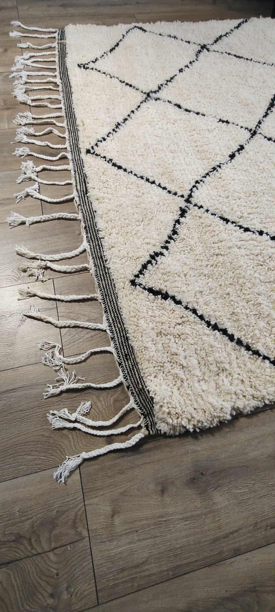Image 1 of Tappeto Berber 310 x 210 Boho in lana vergine marocchino