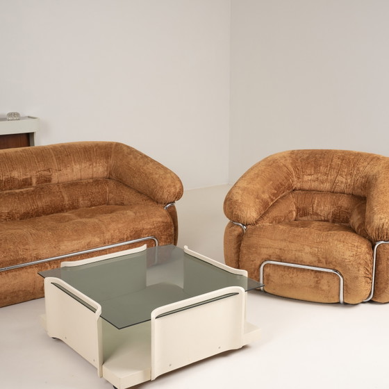 Image 1 of Italienische Lounge-Garnitur, 1970