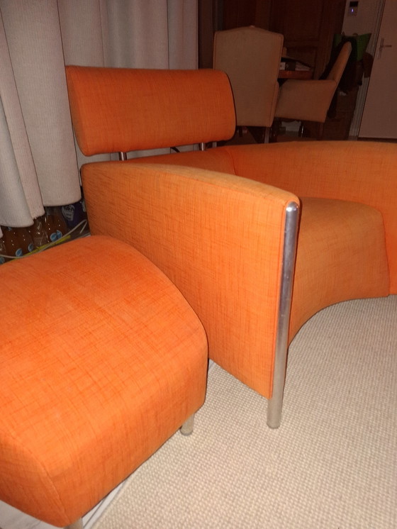 Image 1 of Leolux Oblomov con taburetes (2x)