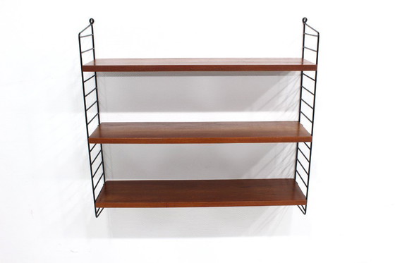 Image 1 of Come nuovo! Scaffale vintage in teak Nisse Strinning, metà secolo, anni '60-'70, n. 3