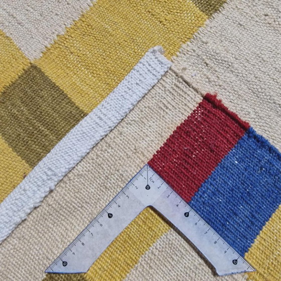 Tapiz de lana tejido a mano Piet Mondrian Broadway Boogie Woogie (Edición limitada 2/8) – Alfombras, Wool (photo 3 of 11)
