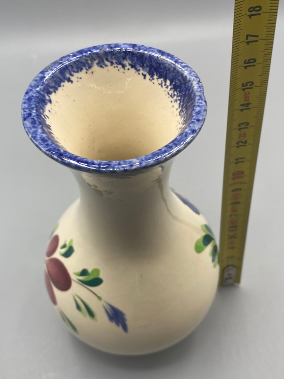 Vaso in maiolica bretone con decorazione a tema costume tradizionale. – Oggetti decorativi (photo 6 of 6)