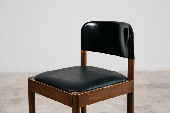 Image 1 of Set Da Pranzo 6 Sedie Piarotto Design Italy 1960’s Modernariato Vintage Chairs