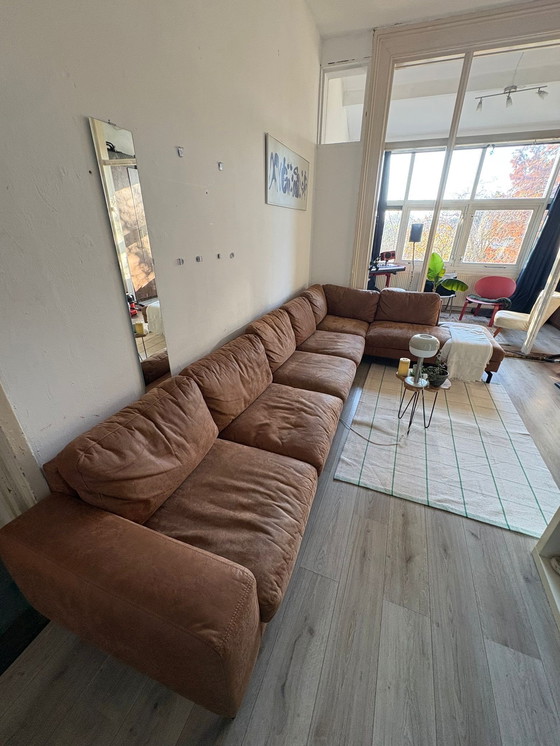 Image 1 of Großes Ecksofa aus Leder