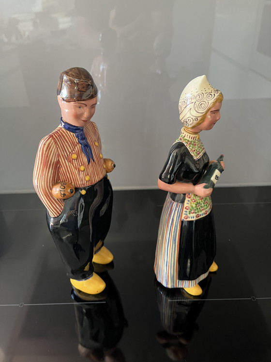 Image 1 of Botellas de jenever Bols, década de 1950