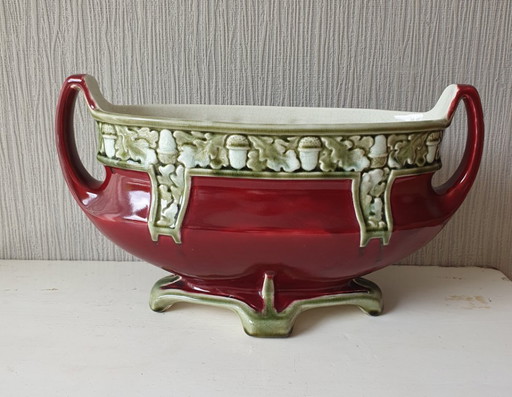 Jardinière De Bruyn (Fives-Lille) - Art Nouveau/36 cm