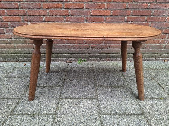 Image 1 of Vintage houten koffietafel 