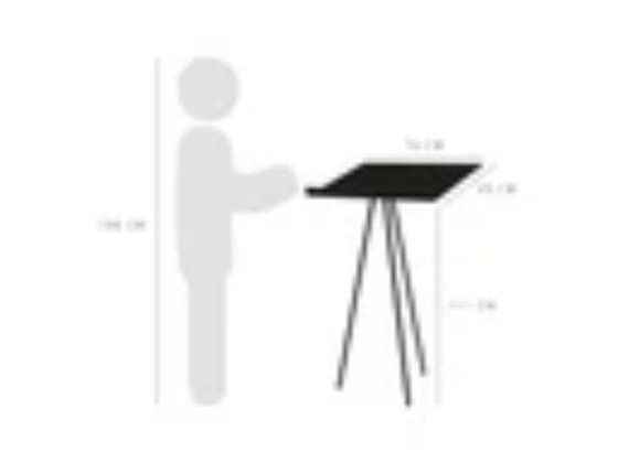 Image 1 of T-Stand - 1605 Collective Zwart of Wit