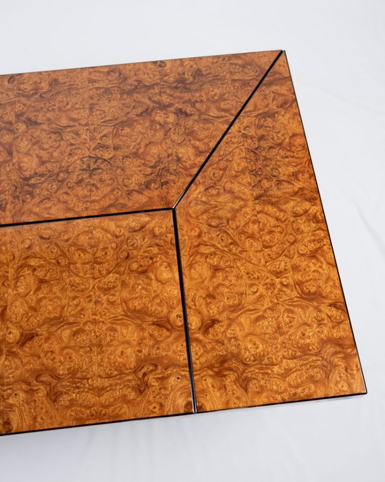 Image 1 of Elm burl salontafel/bar, Paul Michel voor Roche Bobois, Frankrijk, jaren 80