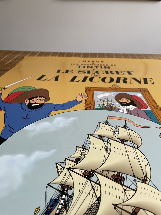 Image 1 of Herge Les Adventures de Tintin poster