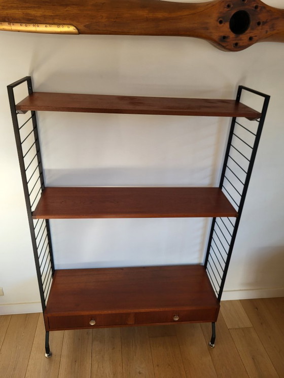 Image 1 of Vintage wall system, Combineurop, Wall unit, Belgium, 1960s