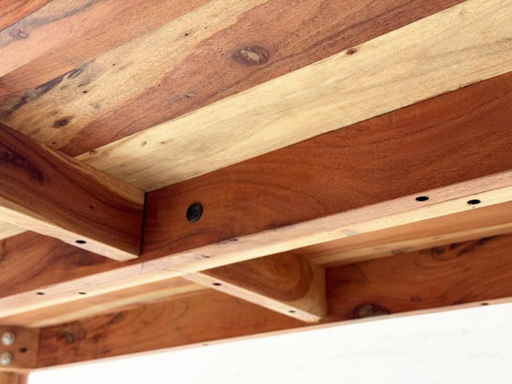 Image 1 of Dining table made of acacia wood, 1960s/70s