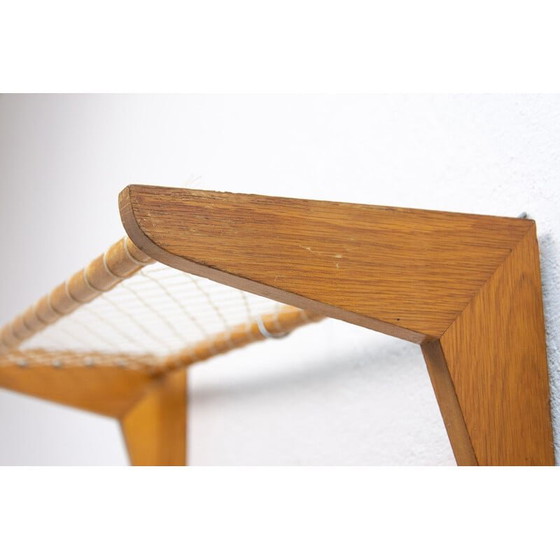 Image 1 of Vintage wall shelf in beech wood by Krásná Jizba, Czechoslovakia 1960