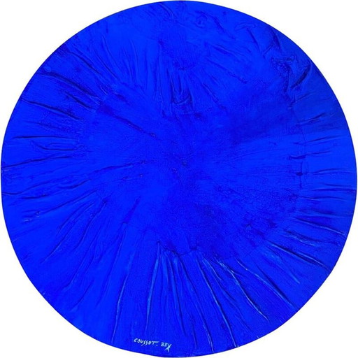 Vintage-Acryl auf Tafel von Coussot Bex, 2021