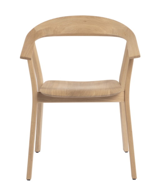 Fauteuil design Rhomb, Prostoria en chêne naturel (6 pièces)