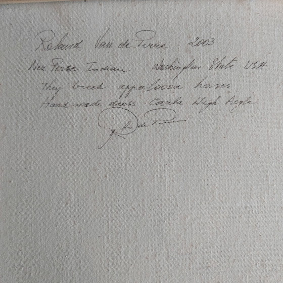 Image 1 of Nez Percé native Indian 2003 Washington USA 