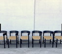 Fritz Hansen papercord eetset door Mogens Lassen
