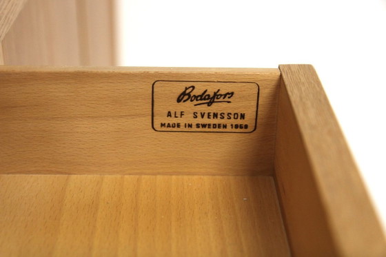 Libreria scandinava in rovere, Alf Svensson, Svezia, 1960 – Librerie, Legno (photo 6 of 6)
