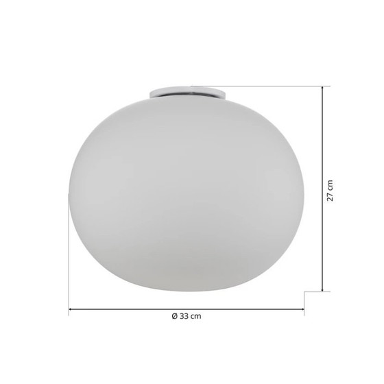 Flos Glo Ball C1 – Ceiling lights, Aluminium, Glass (photo 6 of 11)