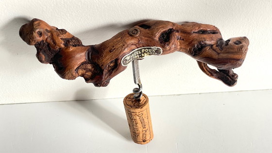 Image 1 of Tire-BOUCHON en Bois VINTAGE