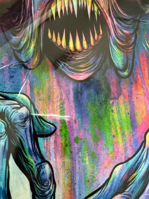Contemporary Horror Art: Alex Pardee Abhorrent Rainbow | Limited 100