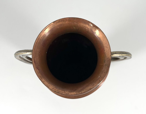 Image 1 of Decorative Copper Vase – Jugendstil / Art Nouveau Style, ca. 1900–1920