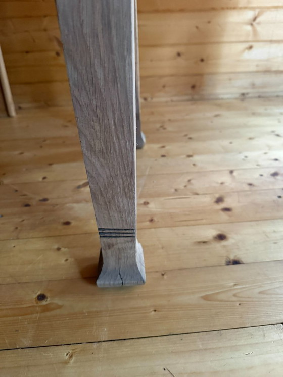 Tisch mit Schublade antik Eiche, Esstische, Holz, Braun (Foto 6 von 14)