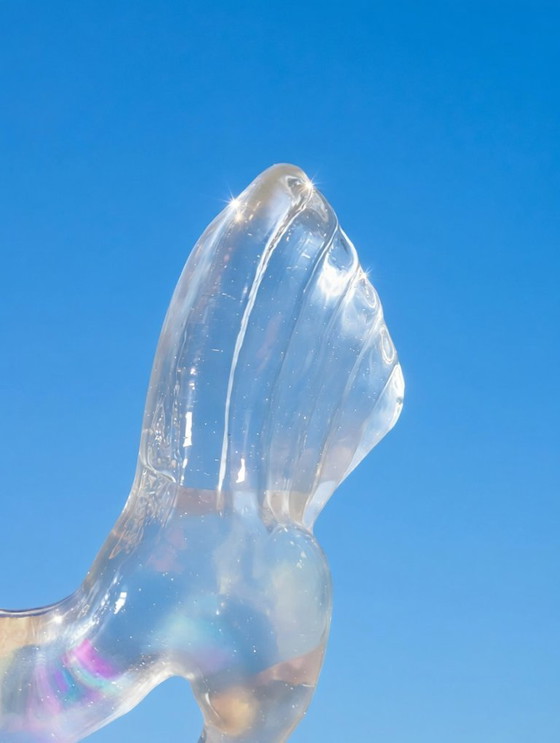 Image 1 of Kosta Boda Glazen Duif/Vogel Suncatcher – Ontwerp Bertil Vallien 