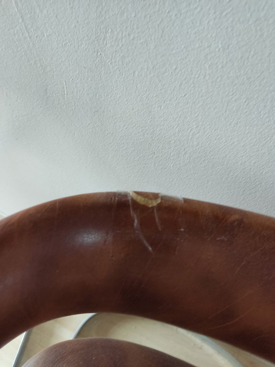 6 sedie da tavolo in pelle – Sedie da pranzo, Leather, Metal (photo 11 of 12)
