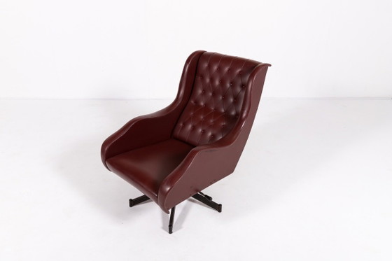 Image 1 of Italienischer Lounge-Sessel im Mid-Century-Modern-Stil, 1960er Jahre